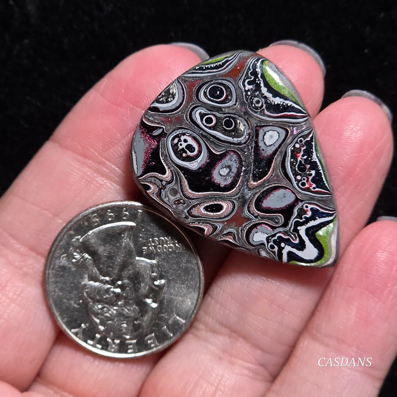 Fordite Cabochon