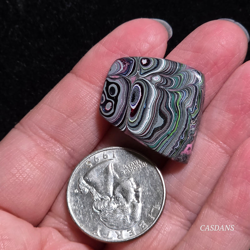 Fordite Cabochon