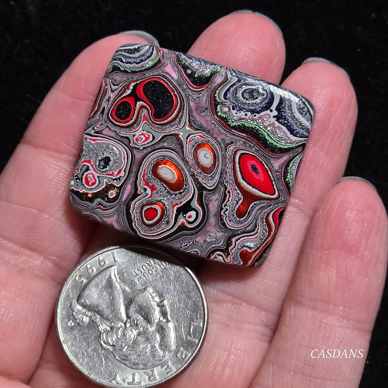 Fordite Cabochon