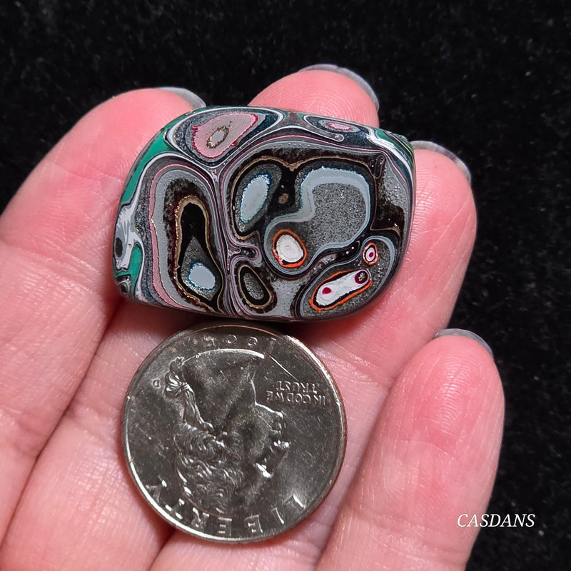Fordite Cabochon