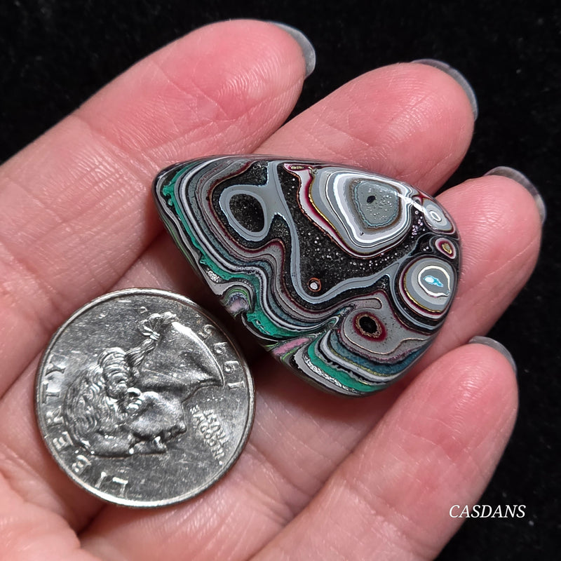 Fordite Cabochon