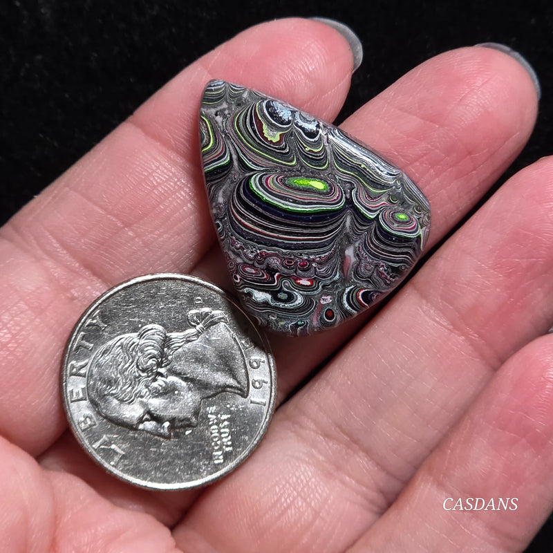 Fordite Cabochon