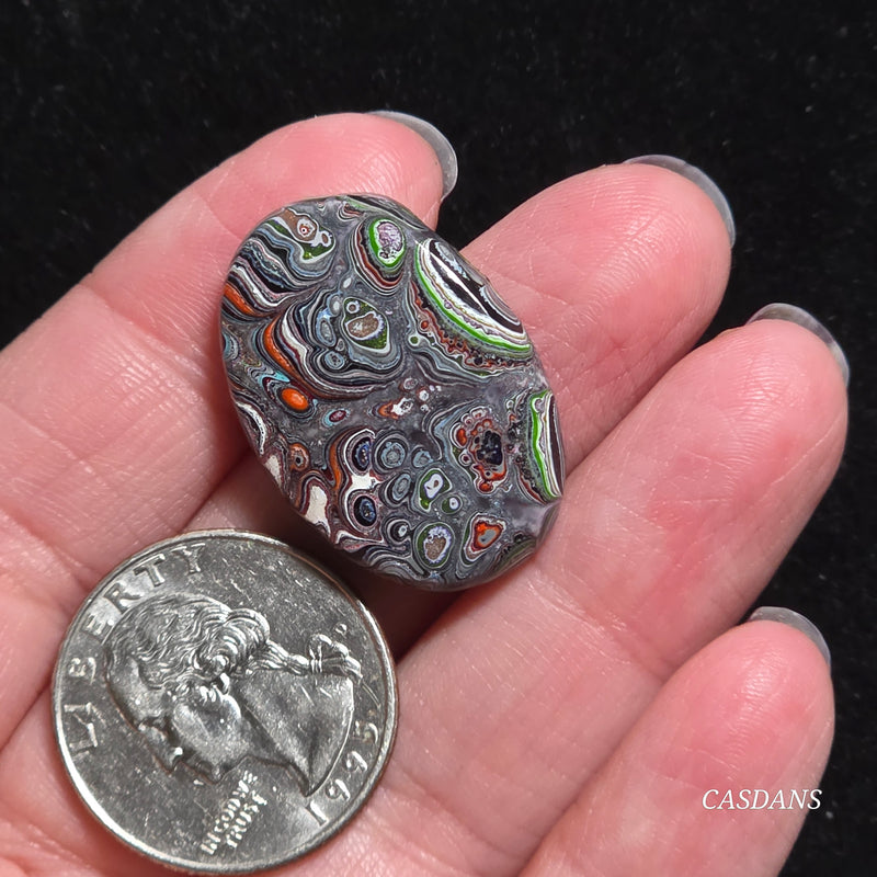 Fordite Cabochon