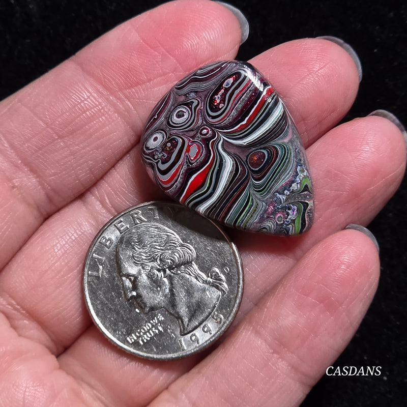 Fordite Cabochon