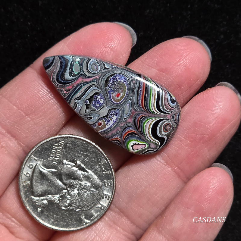 Fordite Cabochon