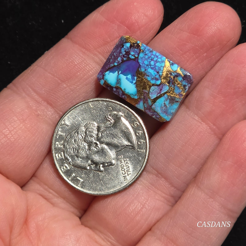 Purple Mohave Composite Cabochon