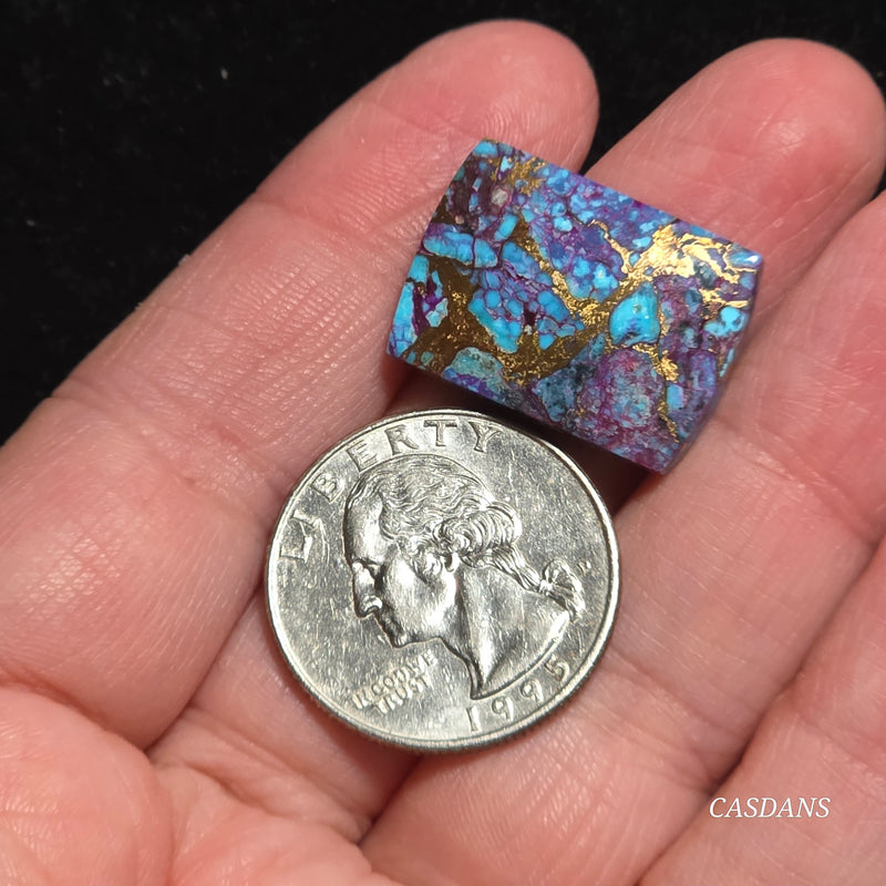 Purple Mohave Composite Cabochon