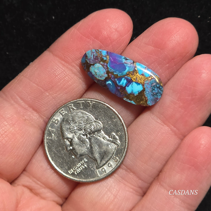 Purple Mohave Composite Cabochon