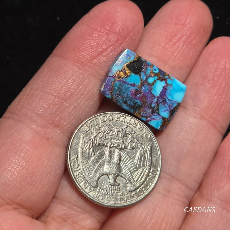 Purple Mohave Composite Cabochon