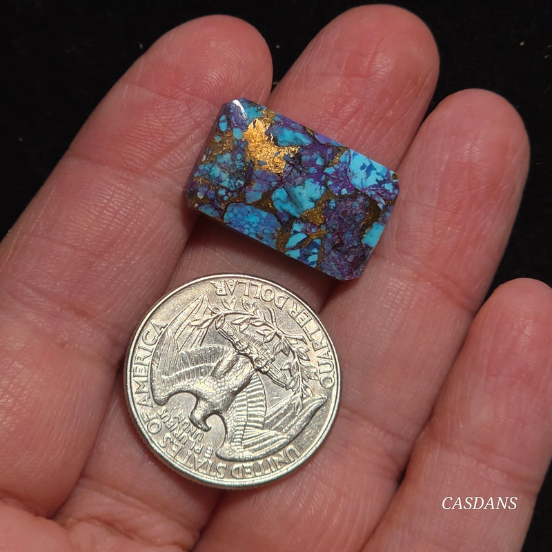 Purple Mohave Composite Cabochon
