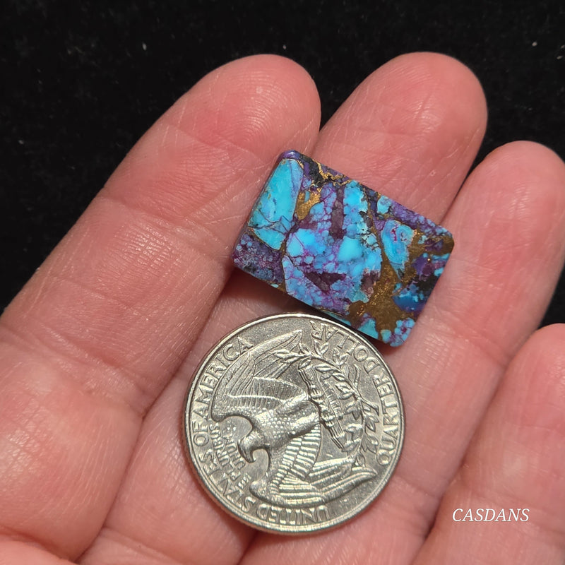 Purple Mohave Composite Cabochon