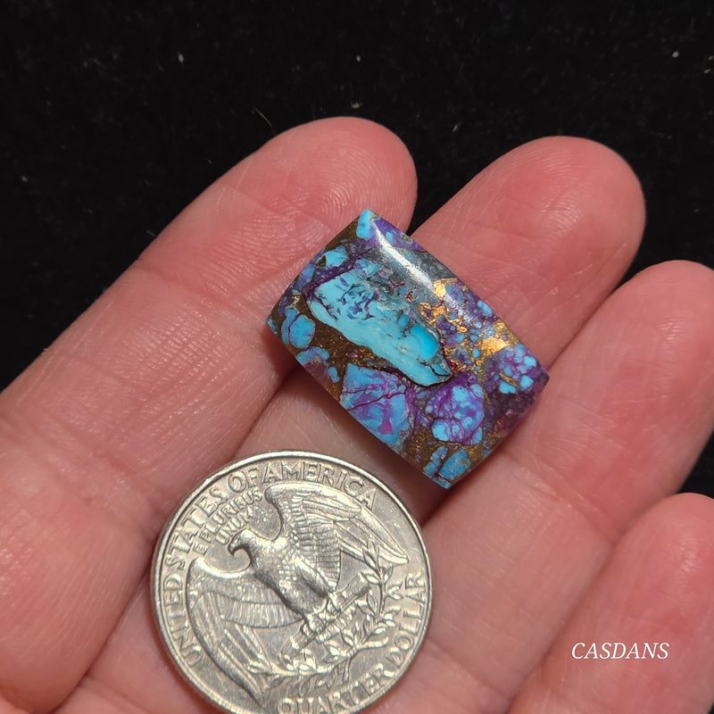 Purple Mohave Composite Cabochon