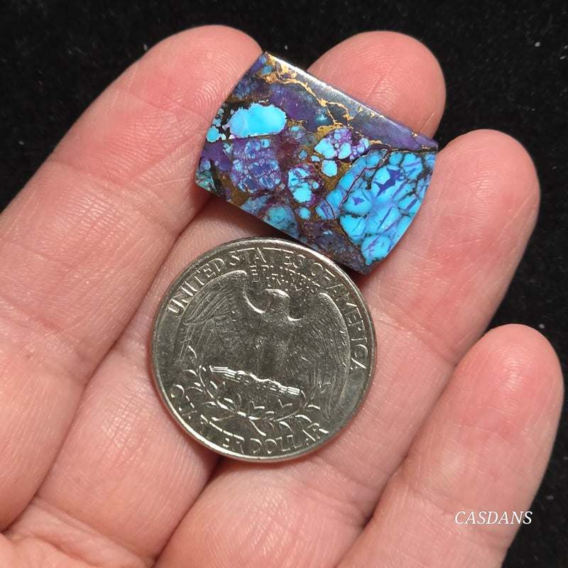 Purple Mohave Composite Cabochon