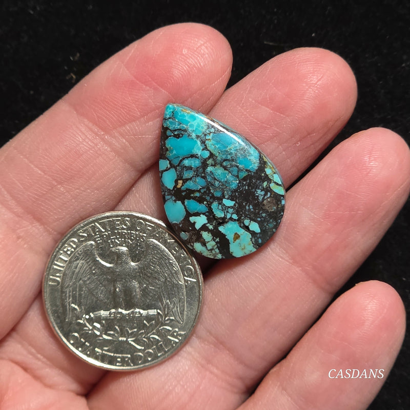 Kingman Turquoise Composite Cabochon
