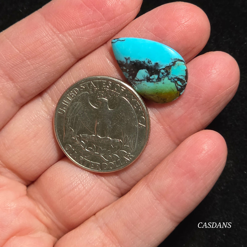 Kingman Turquoise Composite Cabochon
