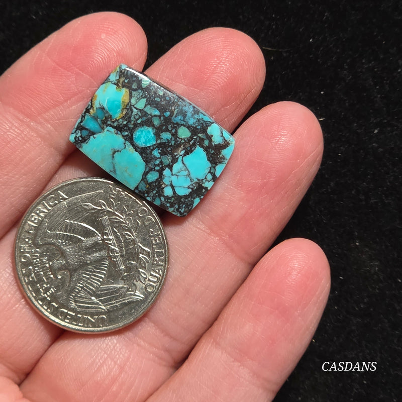 Kingman Turquoise Composite Cabochon