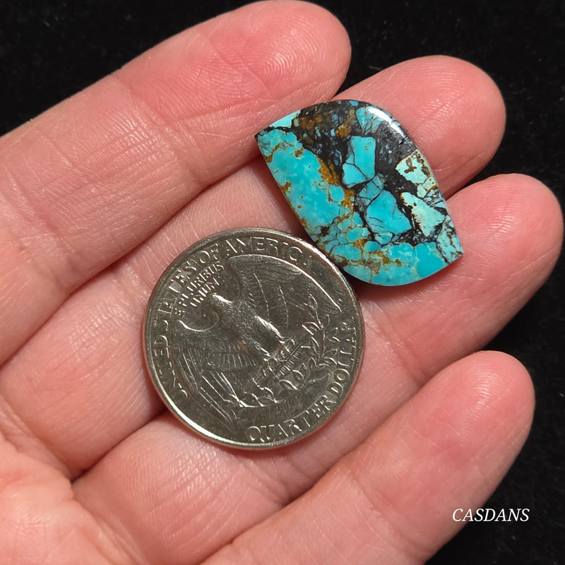 Kingman Turquoise Composite Cabochon