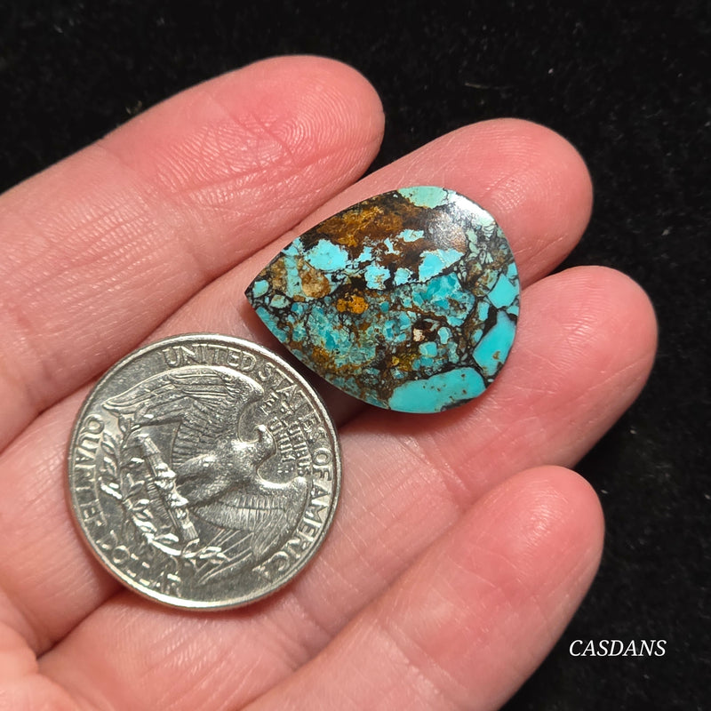 Kingman Turquoise Composite Cabochon