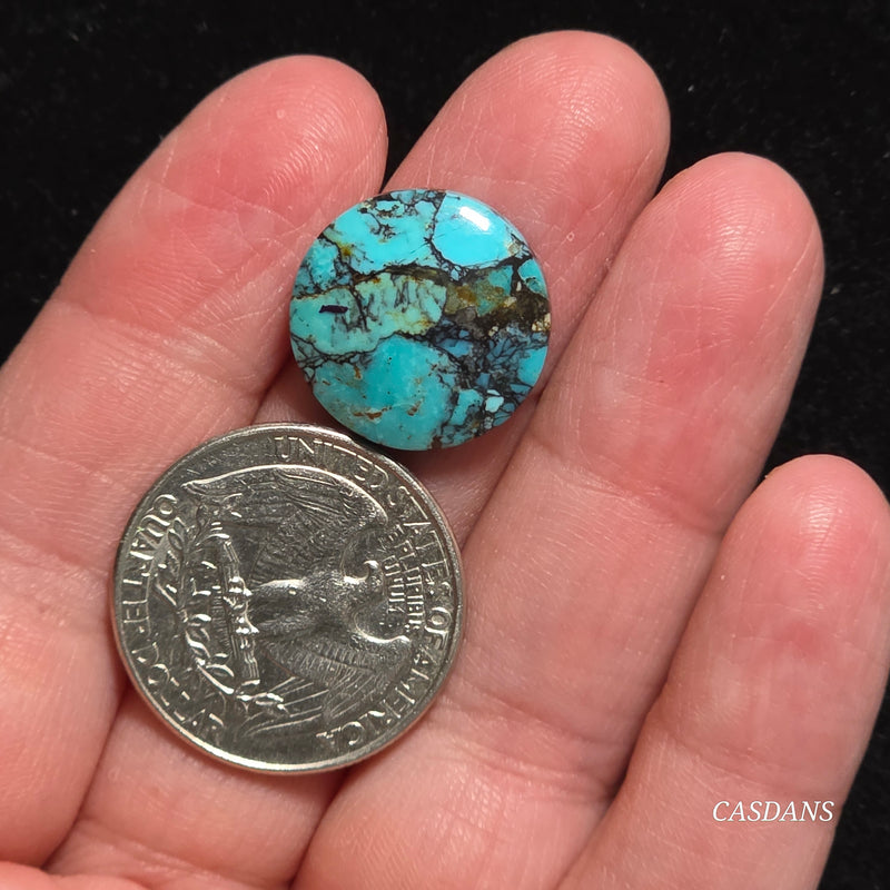 Kingman Turquoise Composite Cabochon