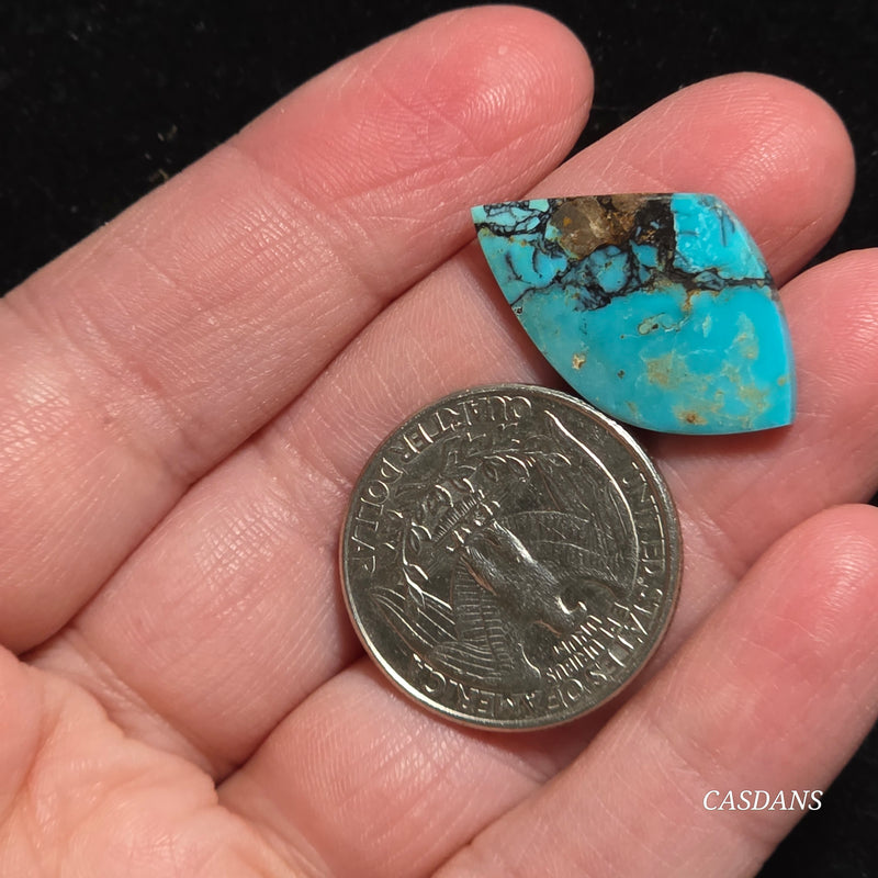 Kingman Turquoise Composite Cabochon
