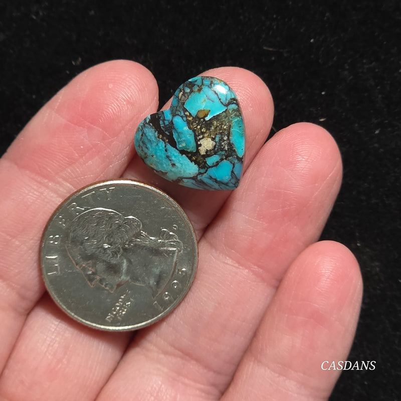 Kingman Turquoise Composite Cabochon