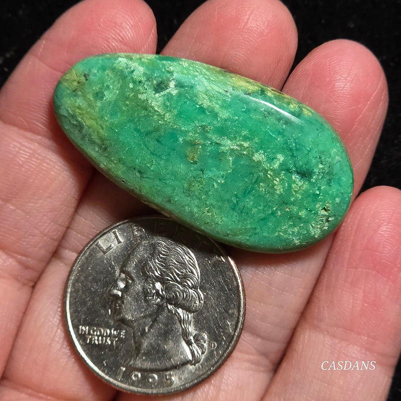 *IMPERFECT* Chrysoprase Cabochon
