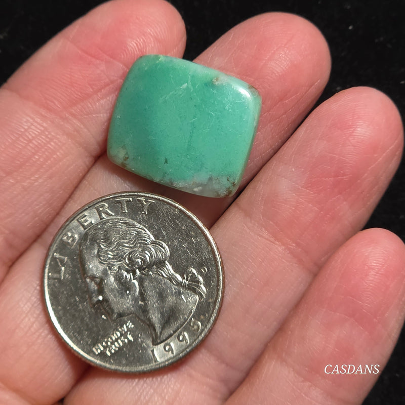 *IMPERFECT* Chrysoprase Cabochon