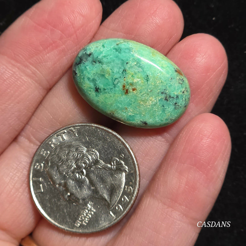 *IMPERFECT* Chrysoprase Cabochon