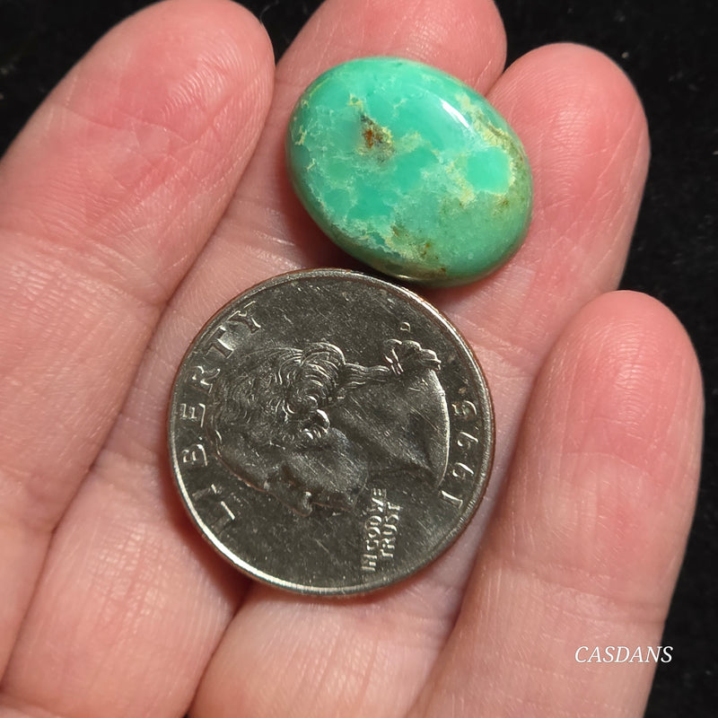 *IMPERFECT* Chrysoprase Cabochon