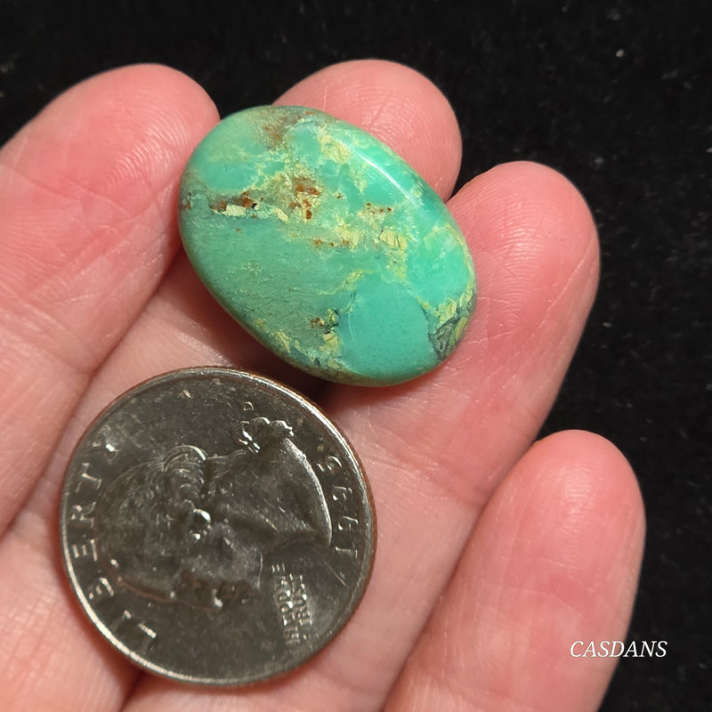 *IMPERFECT* Chrysoprase Cabochon