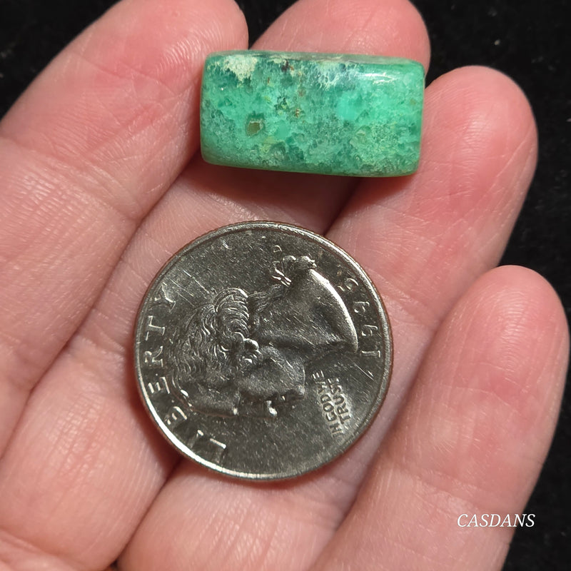 *IMPERFECT* Chrysoprase Cabochon