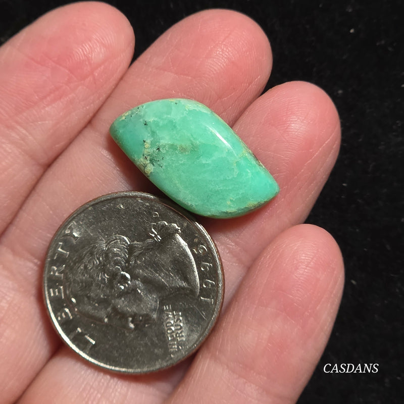 *IMPERFECT* Chrysoprase Cabochon