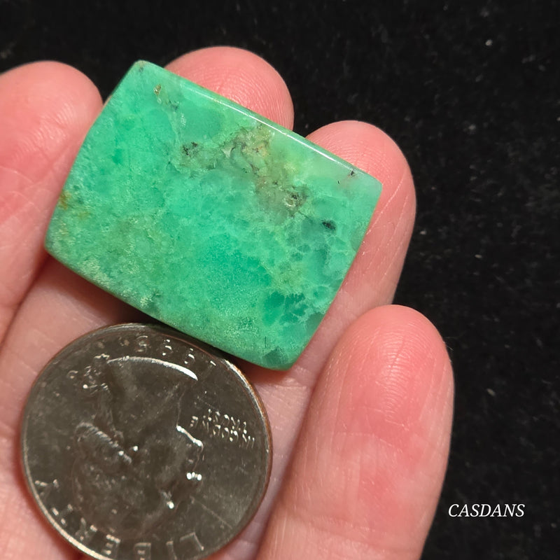 *IMPERFECT* Chrysoprase Cabochon