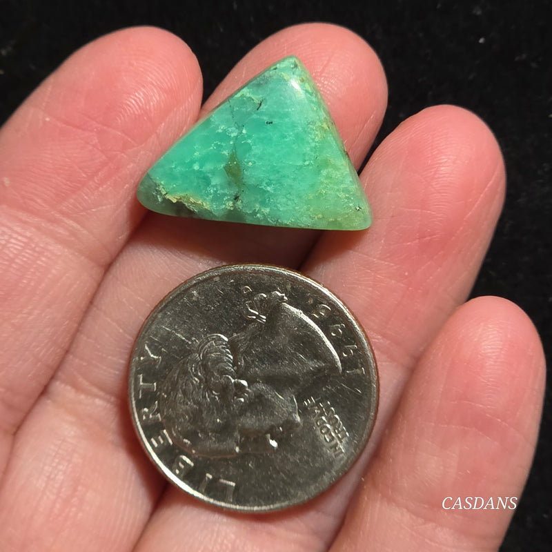 *IMPERFECT* Chrysoprase Cabochon