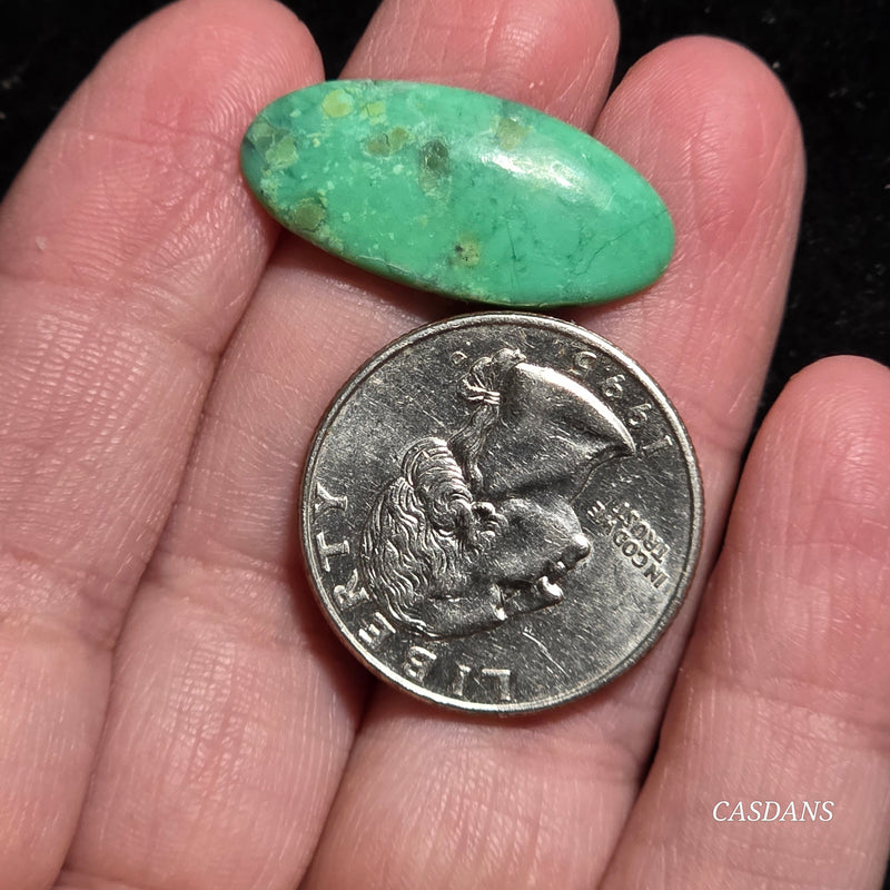 *IMPERFECT* Chrysoprase Cabochon