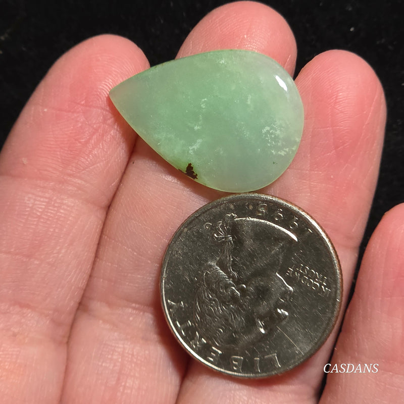 *IMPERFECT* Chrysoprase Cabochon