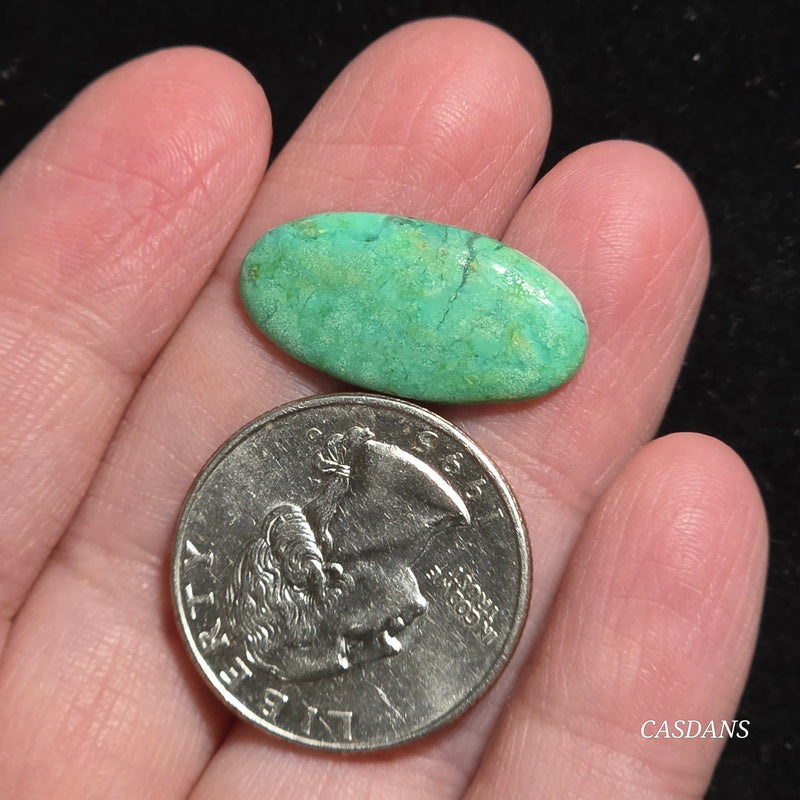 *IMPERFECT* Chrysoprase Cabochon