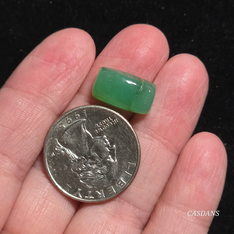 *IMPERFECT* Chrysoprase Cabochon