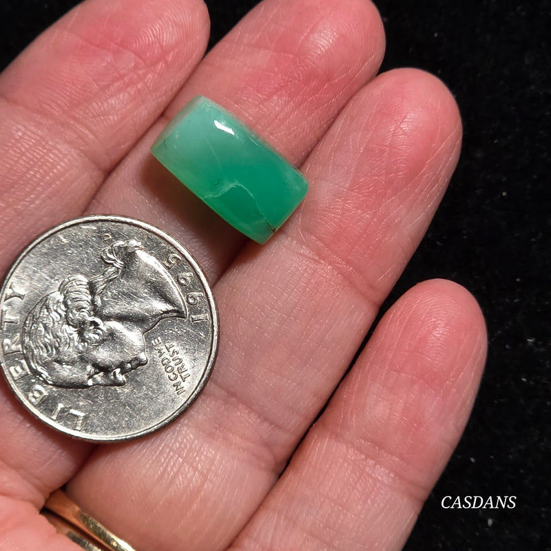 *IMPERFECT* Chrysoprase Cabochon