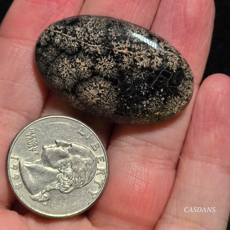 Firework Obsidian Cabochon