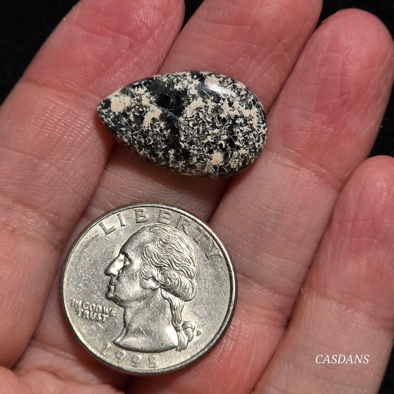 Firework Obsidian Cabochon