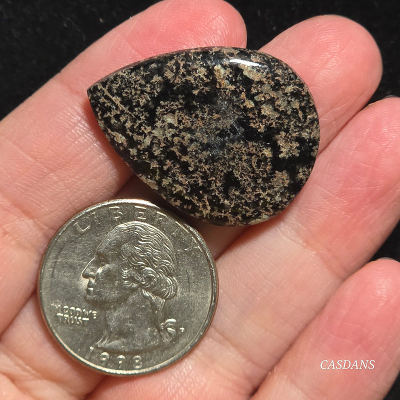 Firework Obsidian Cabochon