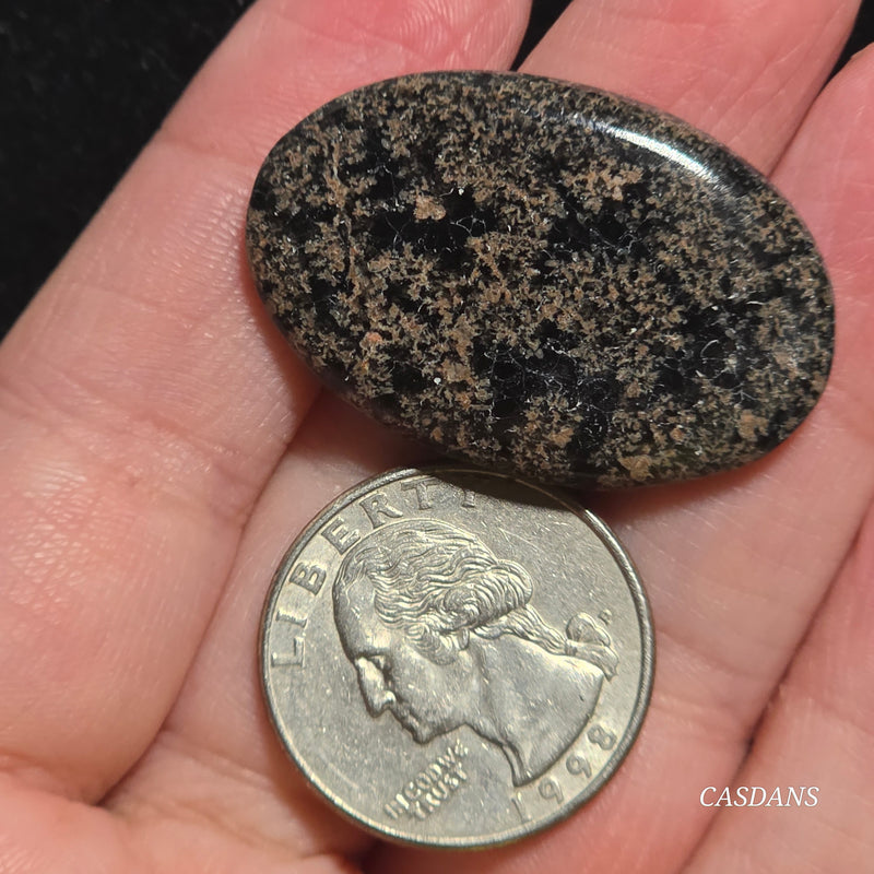 Firework Obsidian Cabochon