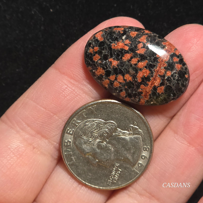 Firework Obsidian Cabochon