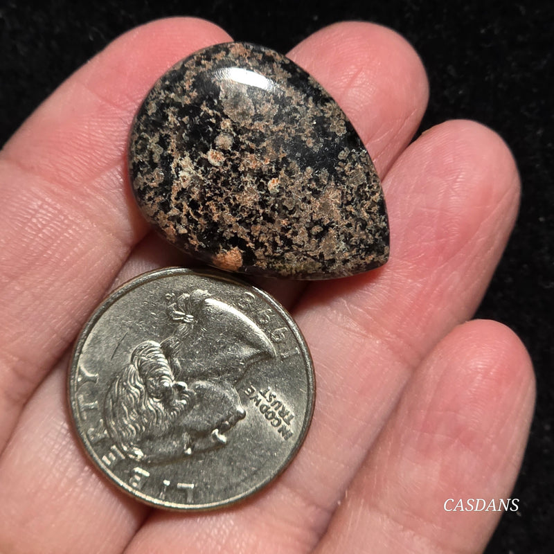 Firework Obsidian Cabochon