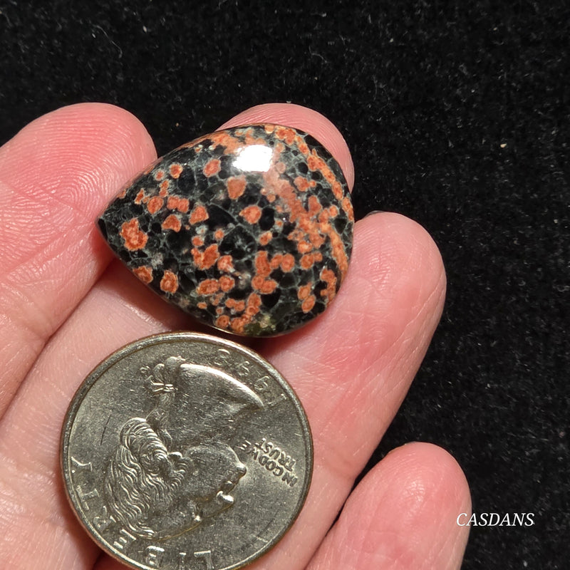 Firework Obsidian Cabochon