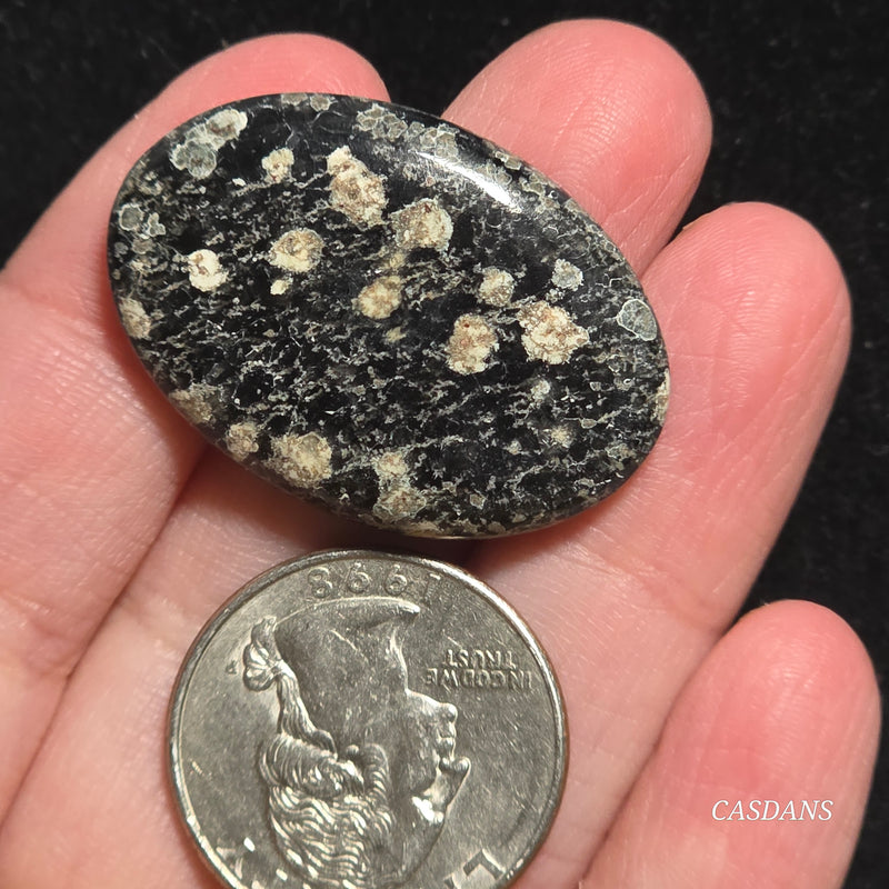Firework Obsidian Cabochon