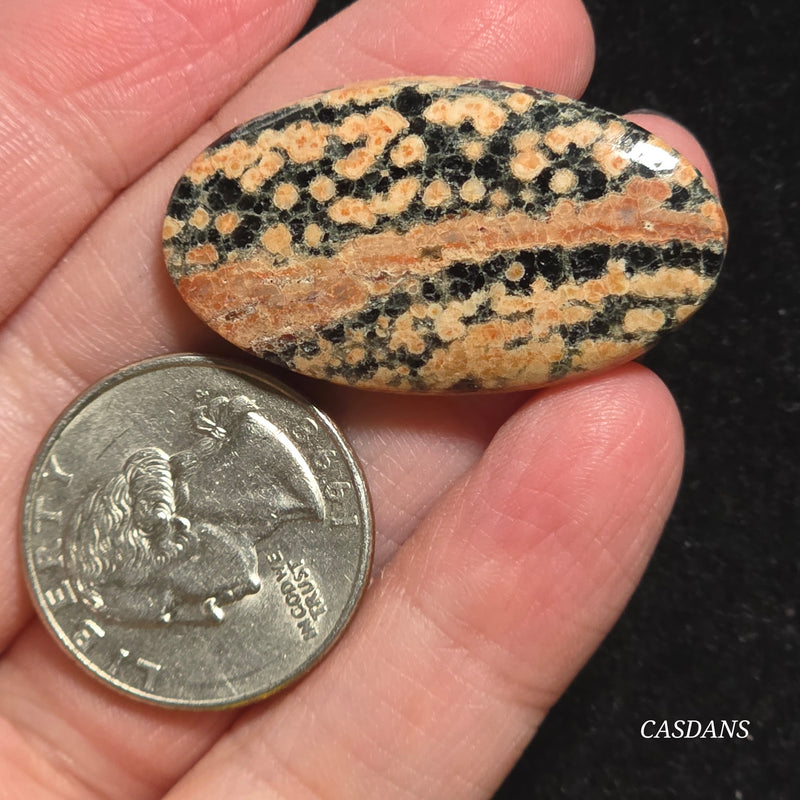 Firework Obsidian Cabochon