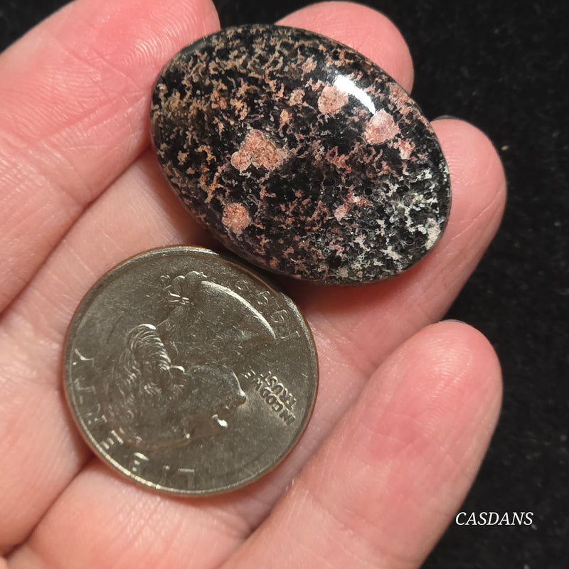 Firework Obsidian Cabochon
