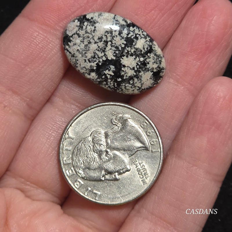 Firework Obsidian Cabochon